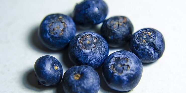 Blueberries restore vision